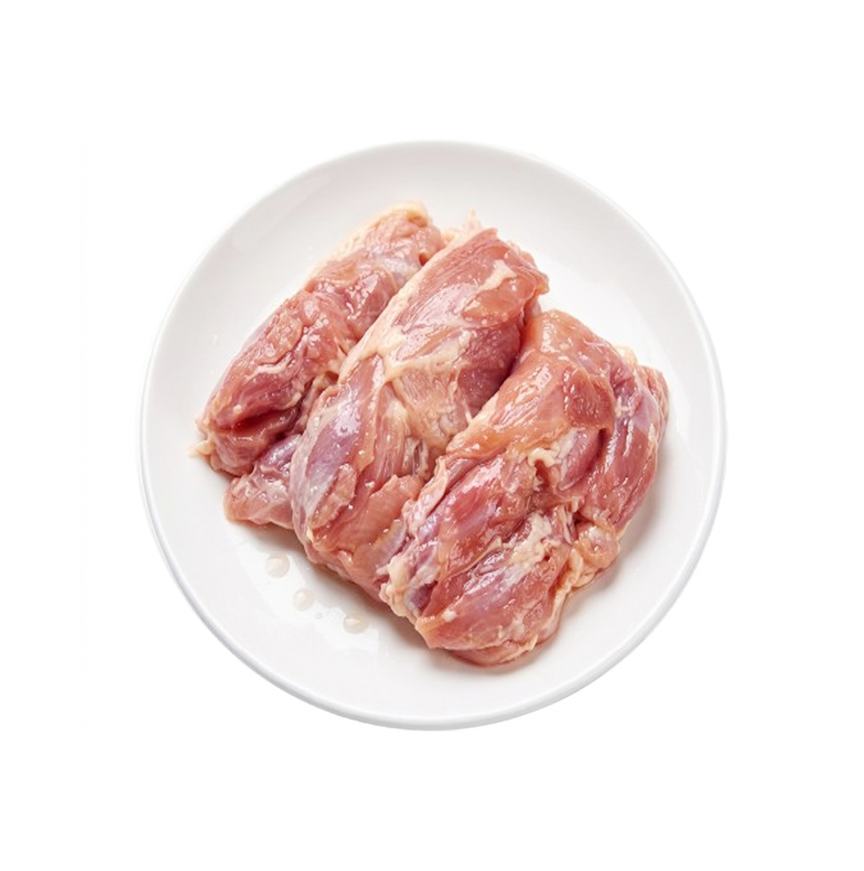 เนื้อไก่ไม่มีกระดูกส่วนขา (1kg)