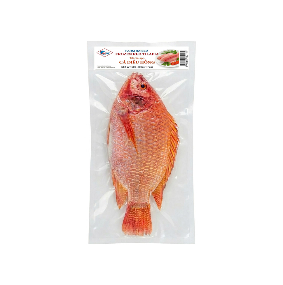 Tilapia สีแดง (500~800 กรัม)