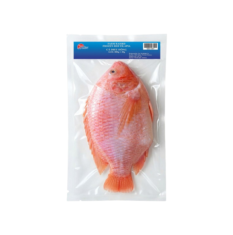 Tilapia สีแดง (800~900 กรัม)