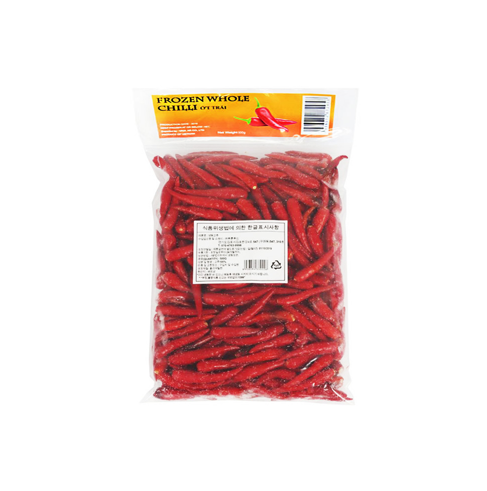 พริกแช่แข็ง (500g)
