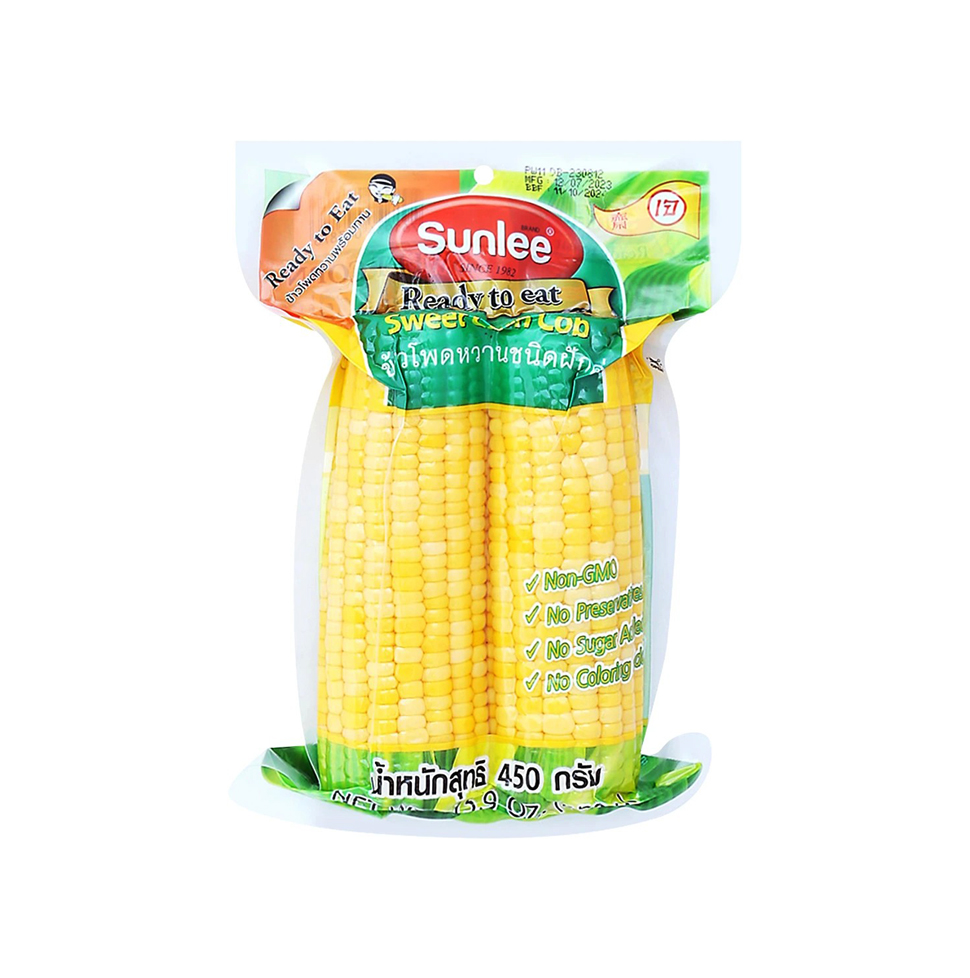 ข้าวโพดหวานฝักคู่ (450g)