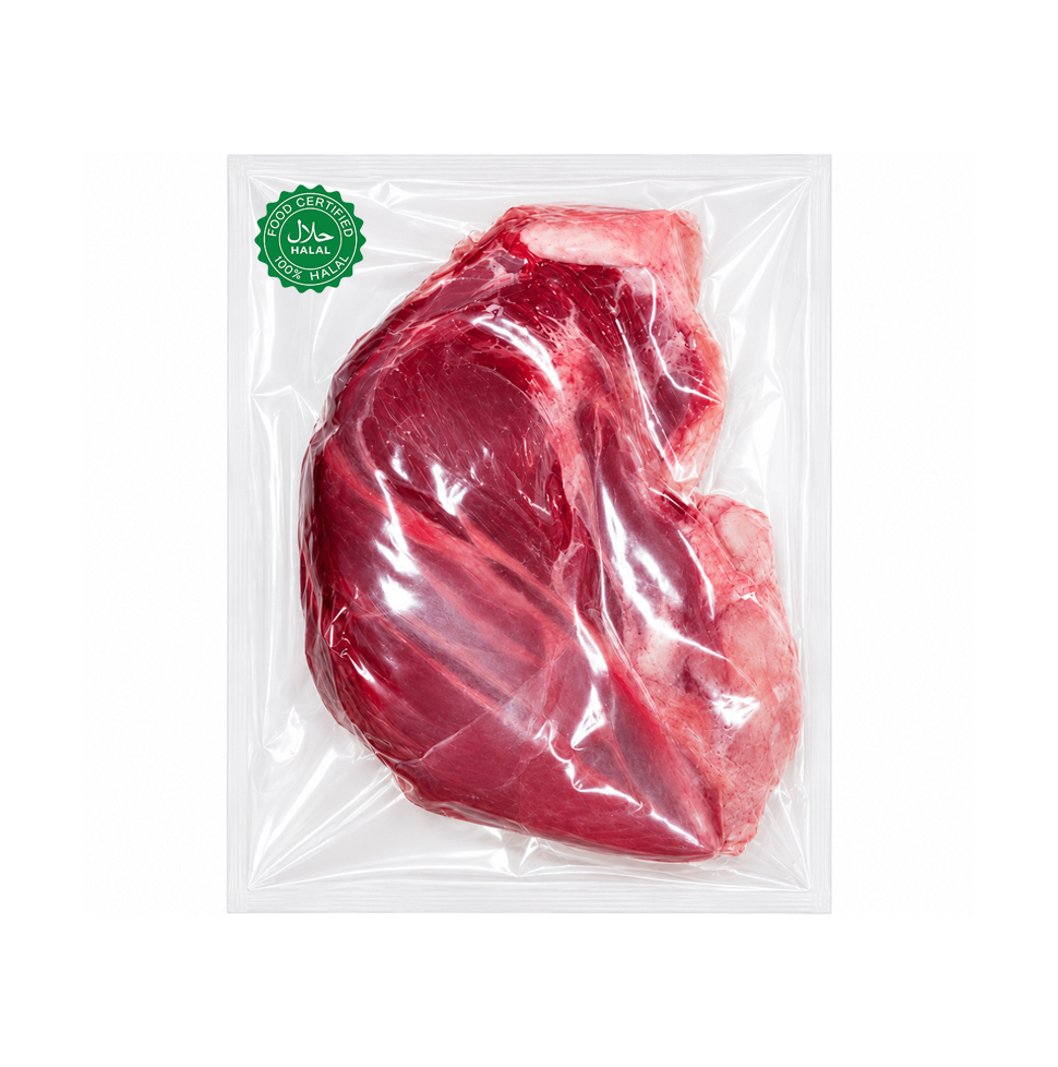 Halal Fresh Premium Beef Boneless Bong (Shin / Shank) Meat 1kg / (Nihari / Pulao / Biryani)
