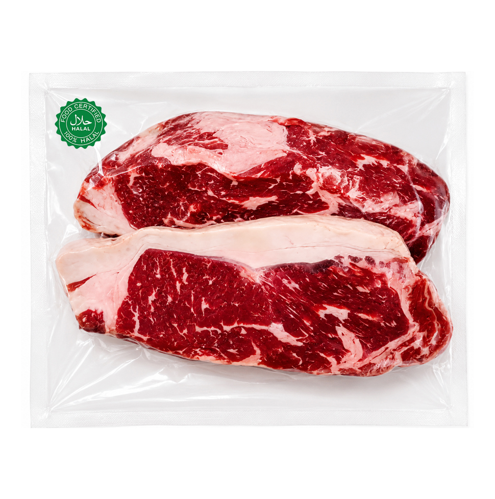 Halal Fresh Whole Cut Beef Boneless Meat (Head Meat) 1kg