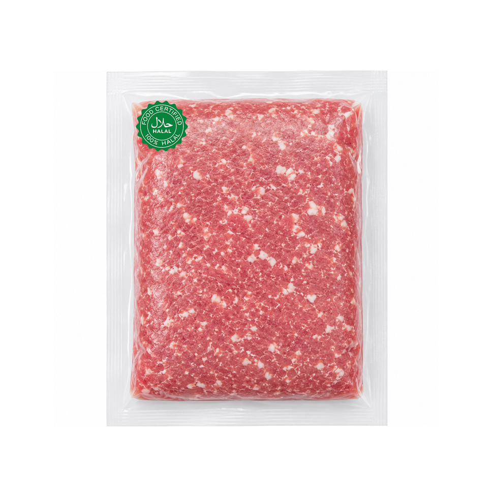 Halal Fresh Chicken Leg Minced (Ground Meat) Qeema 800g / 다진 닭다리살 민찌 닭고기