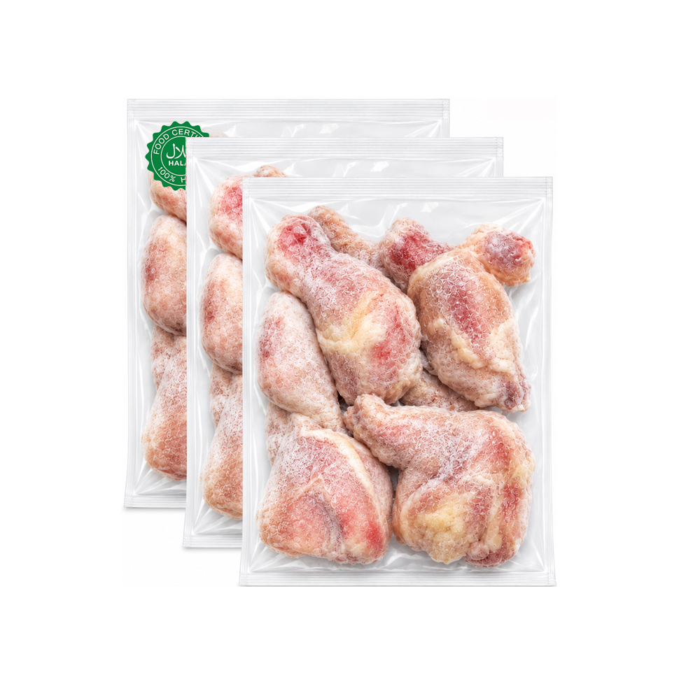 Halal Fresh Chicken Leg Whole Tandoori 2kg (Set of 3) 6kg / 탄두리 통 닭다리