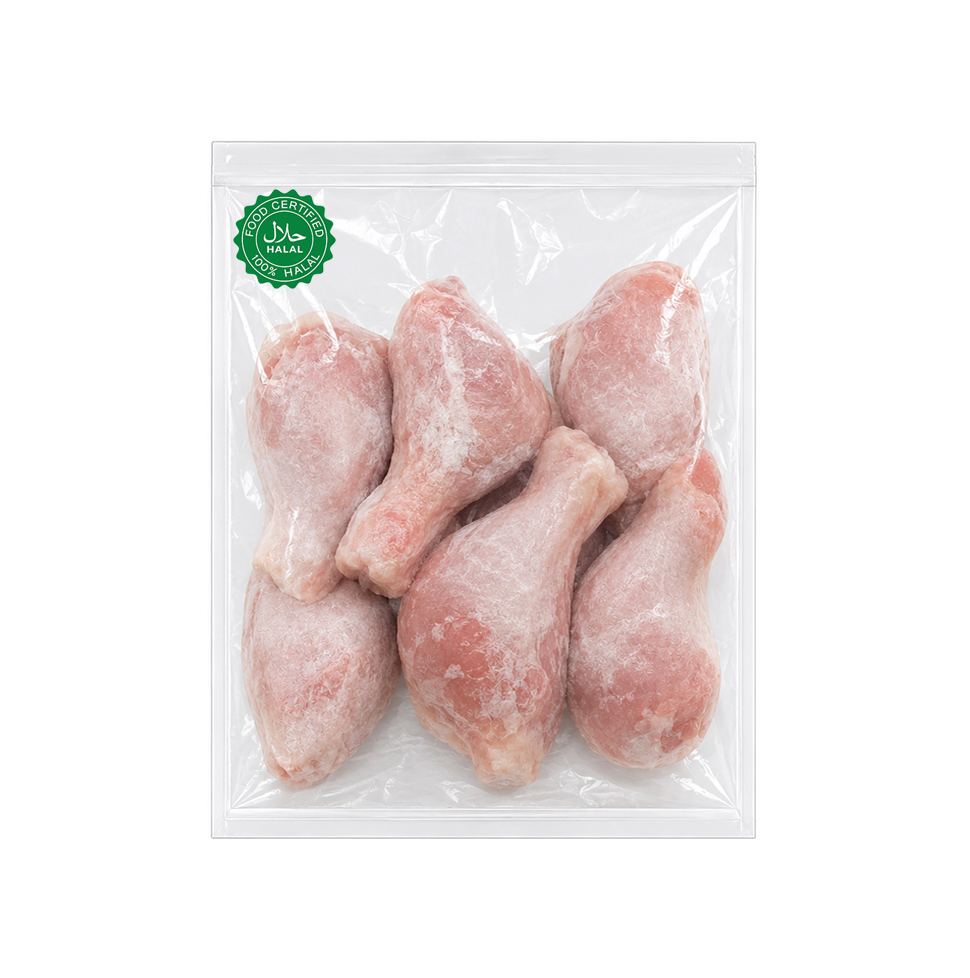 Halal Chicken Leg Drumsticks 1kg / 치킨 드럼스틱 닭다리 (북채)