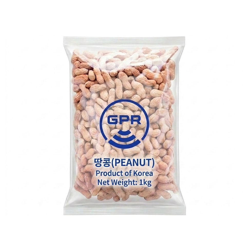 껍질 벗겨지지 않은 땅콩 (1kg)