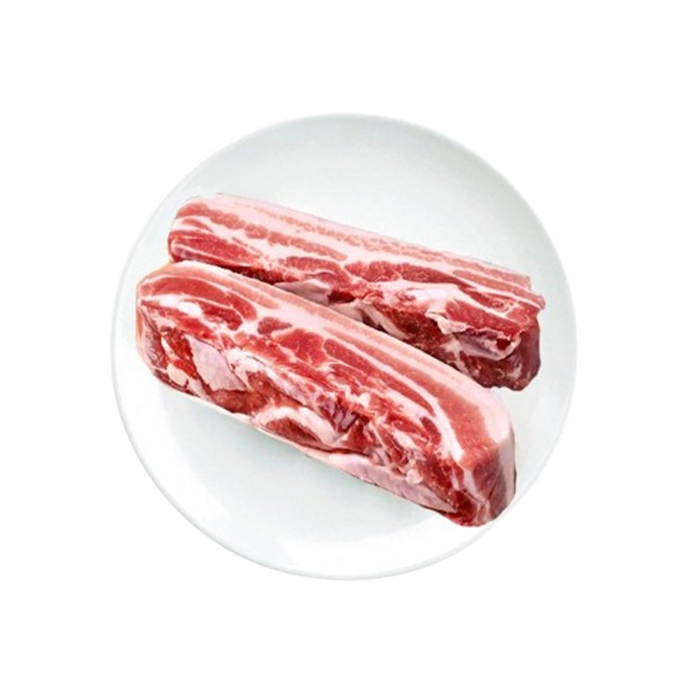 หมูสามชั้นติดหนัง