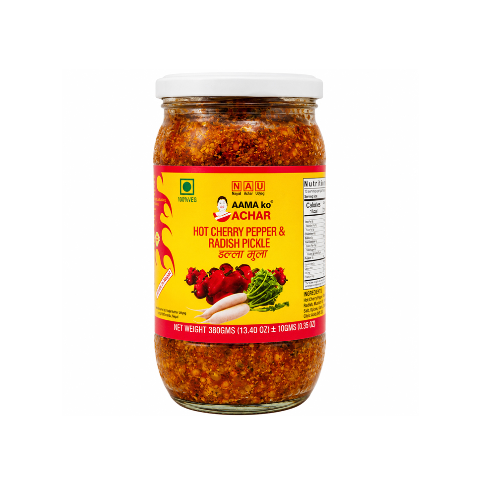 핫 커리 페퍼 무피클 - 380g