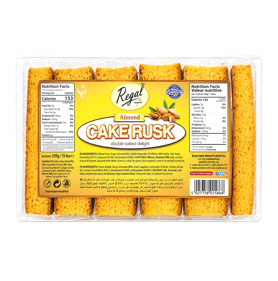 케이크 러스크 아몬드 리갈 (550g)