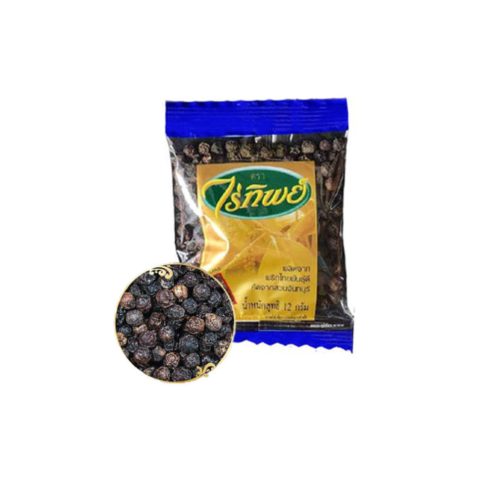 พริกไทยดำเม็ด (12g)