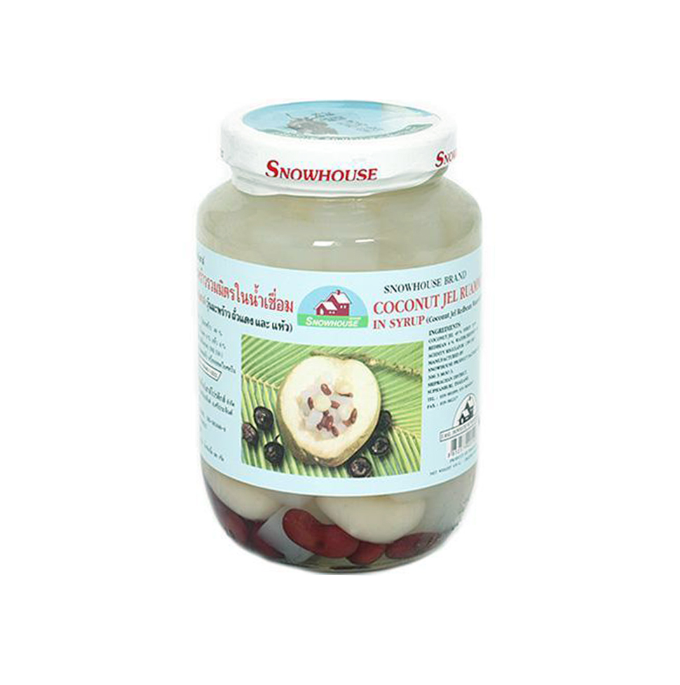 วุ้นมะพร้าวรวมมิตรในน้ำเชื่อม (470g)