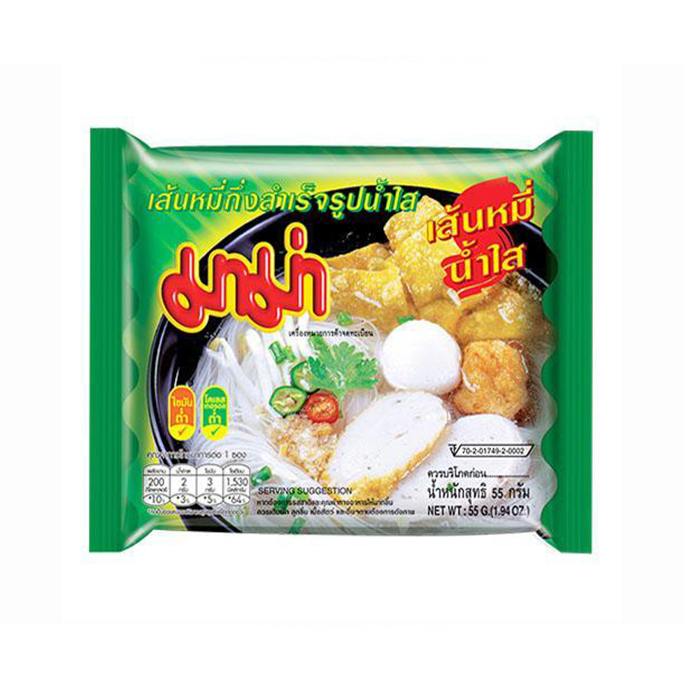 มาม่า เส้นหมี่นํ้าใส (55g)