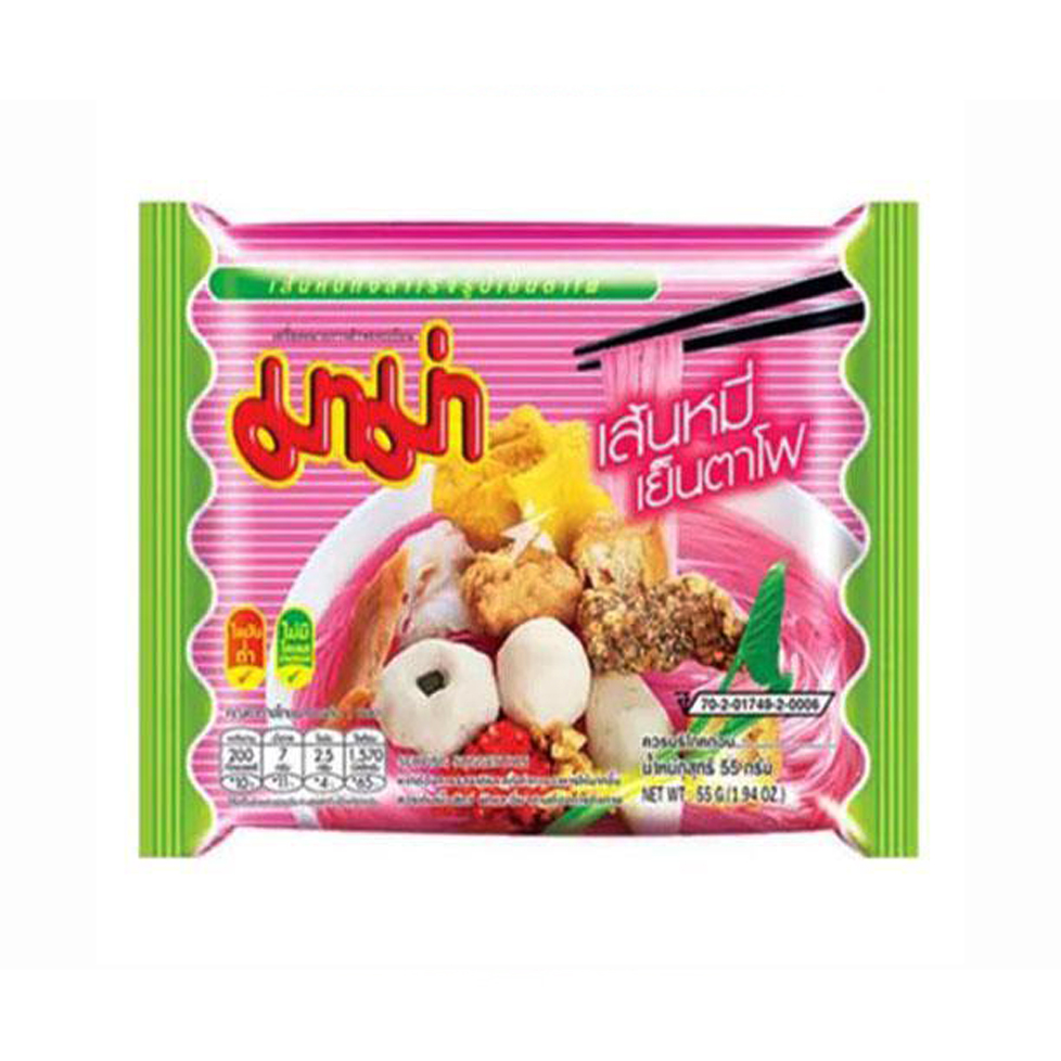 มาม่า เส้นหมี่เย็นตาโฟ (55g)