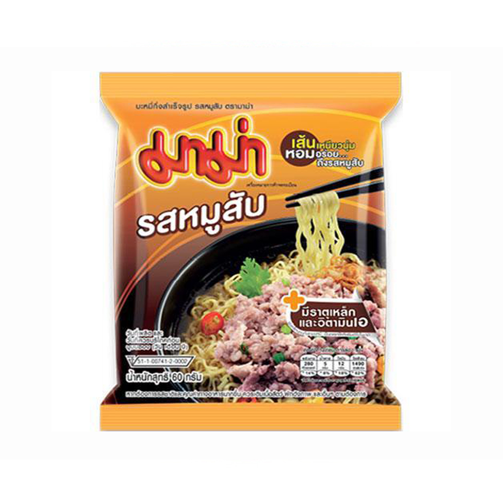 มาม่า หมูสับ (60g)