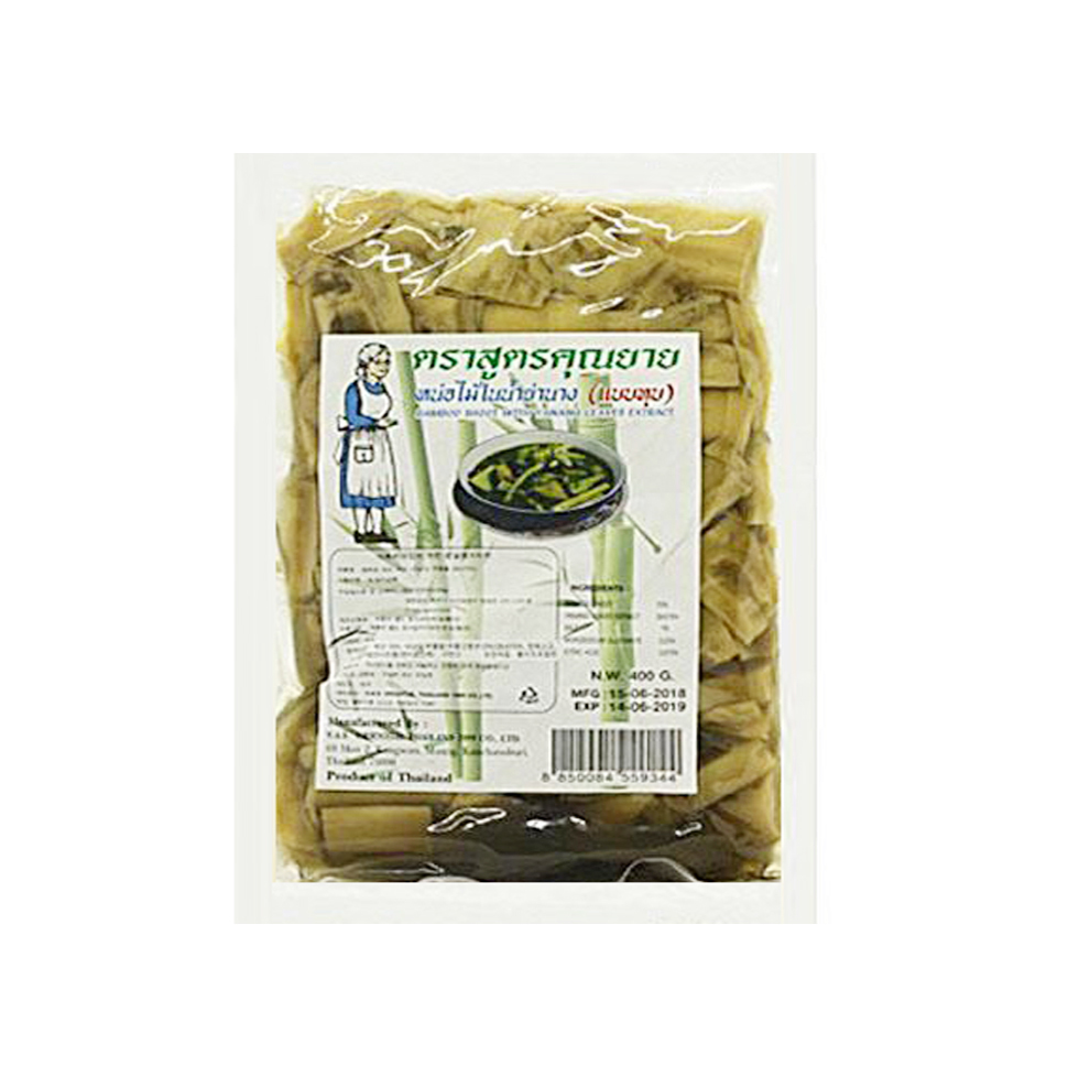 หน่อไม้ทุบน้ำย่านาง สูตรคุณยาย (400g)