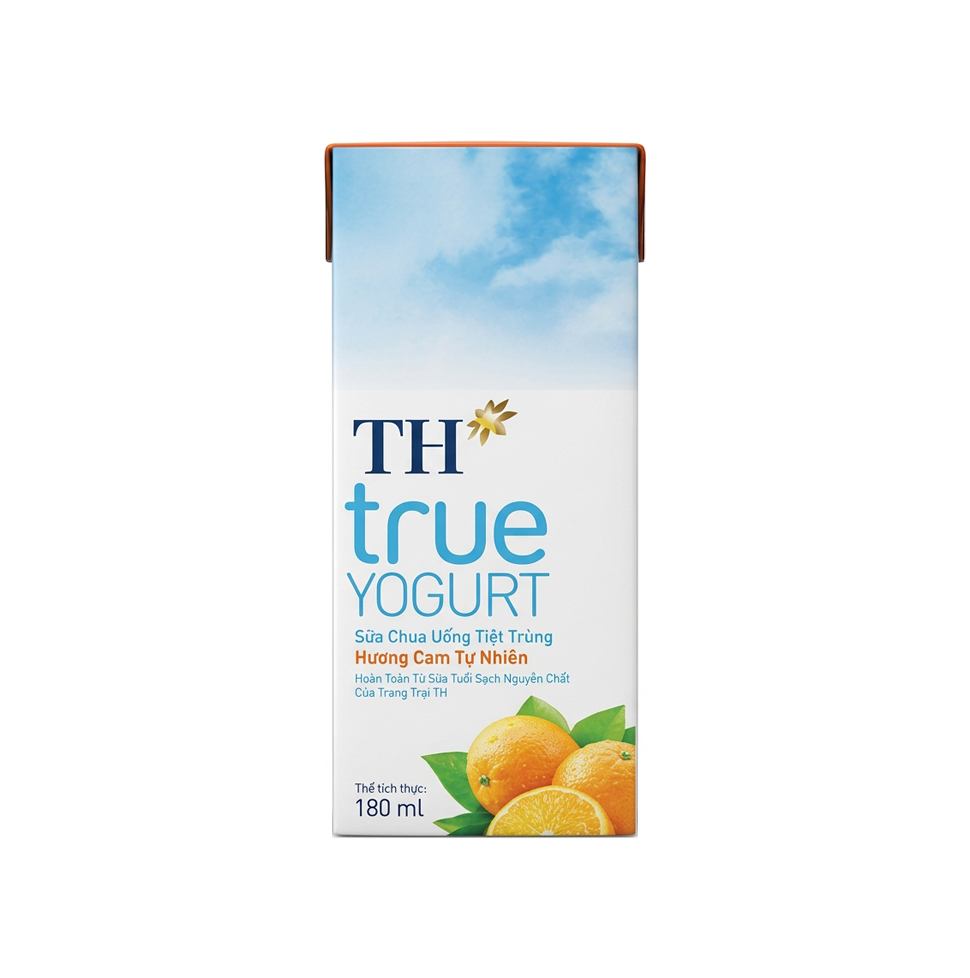 TH TRUE YOUGURT 오랜지 180ml