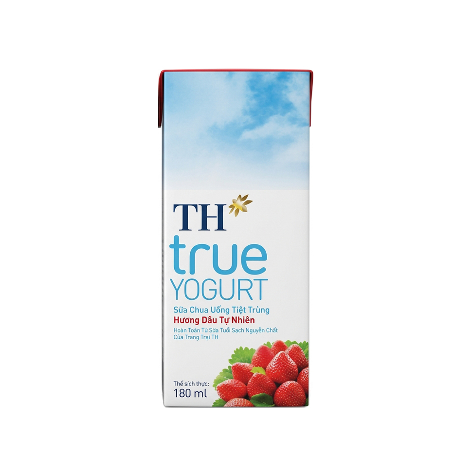 TH TRUE YOUGURT 딸기 180ml