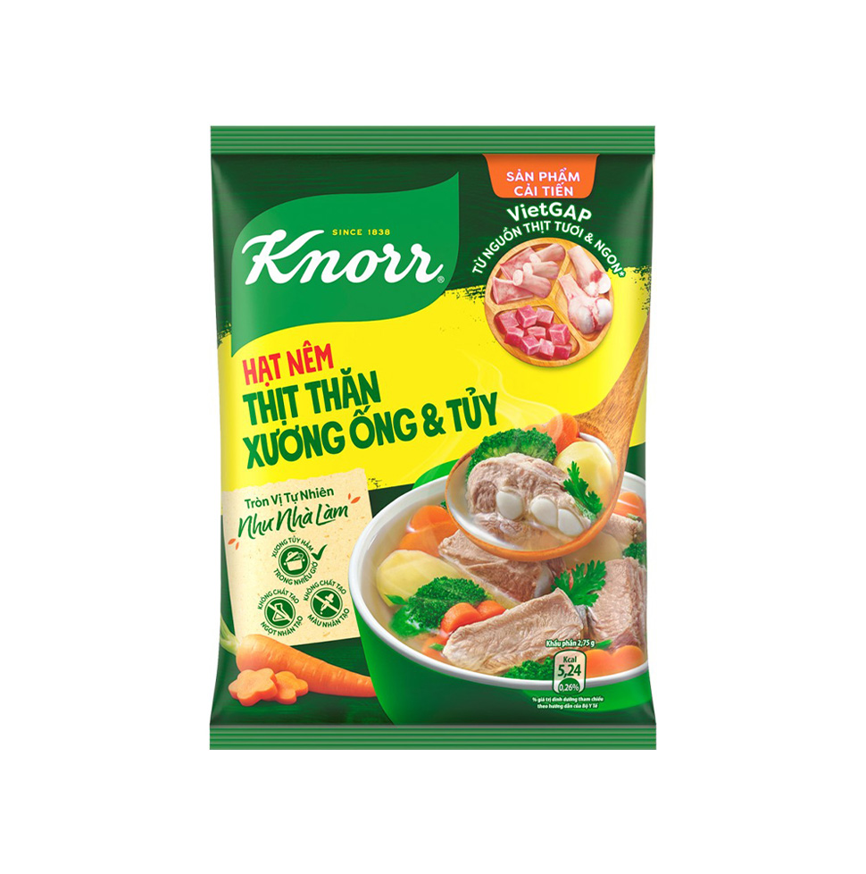 Hạt nêm Knorr thịt thăn gói 400g