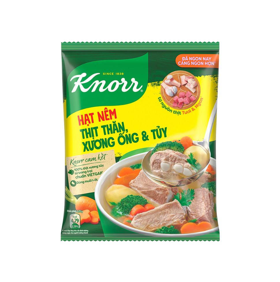 Hạt nêm Knorr thịt thăn gói 900g